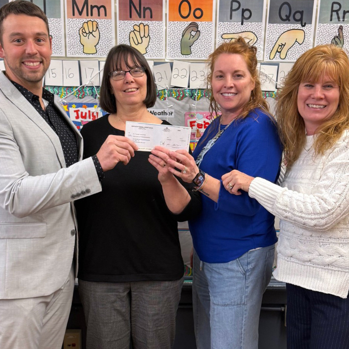 Johno Hinkell, Vice President, Market Manager at Greylock; Amy Hall, President and CEO and Billie Jo Sawyer, CFO of Child Care of the Berkshires; and Jamie Moncecchi, Senior Vice President, Chief Administrative Officer at Greylock.