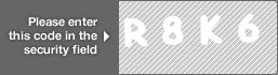 captcha code for visual authentication  letter R number 8 letter K number 6