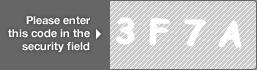 captcha code for visual authentication  number 3 letter F number 7 letter A