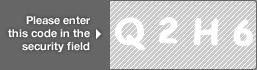 captcha code for visual authentication  letter Q number 2 letter H number 6