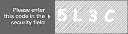 captcha code for visual authentication  number 5 letter L number 3 letter C