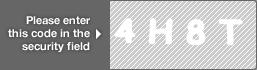 captcha code for visual authentication  number 4 letter H number 8 letter T
