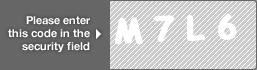 captcha code for visual authentication  letter M number 7 letter L number 6