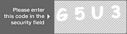 captcha code for visual authentication  letter G number 5 letter U number 3