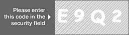 captcha code for visual authentication  letter E number 9 letter Q number 2