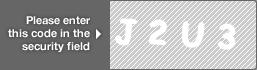 captcha code for visual authentication  letter J number 2 letter U number 3