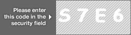 captcha code for visual authentication  letter S number 7 letter E number 6