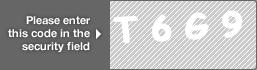 captcha code for visual authentication  letter T number 6 letter G number 9