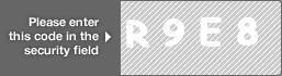 captcha code for visual authentication  letter R number 9 letter E number 8
