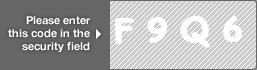captcha code for visual authentication  letter F number 9 letter Q number 6