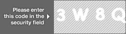 captcha code for visual authentication  number 3 letter W number 8 letter Q