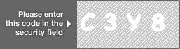 captcha code for visual authentication  letter C number 3 letter Y number 8