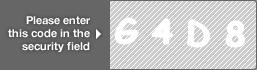 captcha code for visual authentication  letter G number 4 letter D number 8