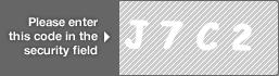 captcha code for visual authentication  letter J number 7 letter C number 2