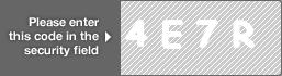 captcha code for visual authentication  number 4 letter E number 7 letter R