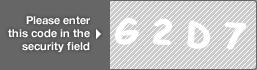 captcha code for visual authentication  letter G number 2 letter D number 7