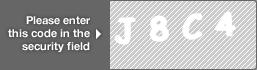 captcha code for visual authentication  letter J number 8 letter C number 4
