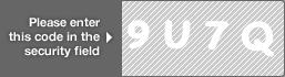 captcha code for visual authentication  number 9 letter U number 7 letter Q