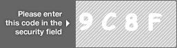 captcha code for visual authentication  number 9 letter C number 8 letter F