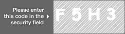 captcha code for visual authentication  letter F number 5 letter H number 3