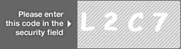 captcha code for visual authentication  letter L number 2 letter C number 7