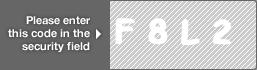 captcha code for visual authentication  letter F number 8 letter L number 2