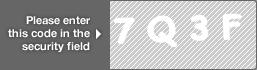 captcha code for visual authentication  number 7 letter Q number 3 letter F
