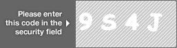 captcha code for visual authentication  number 9 letter S number 4 letter J