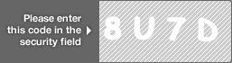 captcha code for visual authentication  number 8 letter U number 7 letter D