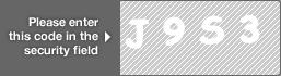 captcha code for visual authentication  letter J number 9 letter S number 3
