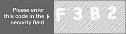 captcha code for visual authentication  letter F number 3 letter B number 2