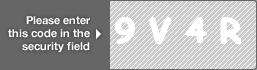 captcha code for visual authentication  number 9 letter V number 4 letter R