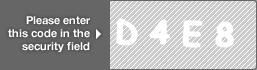 captcha code for visual authentication  letter D number 4 letter E number 8