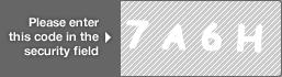captcha code for visual authentication  number 7 letter A number 6 letter H