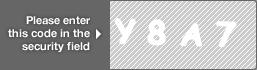 captcha code for visual authentication  letter Y number 8 letter A number 7